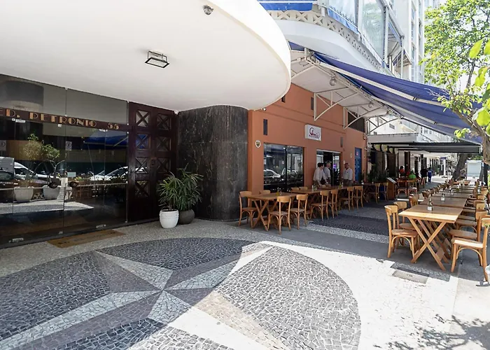 Apartamento Em Copacabana Com Varanda 2 Quartos Rio de Janeiro